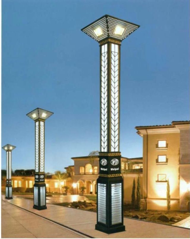 Lighting poles by Dar Aktar